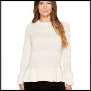 kate spade White Crew Neck Sweater